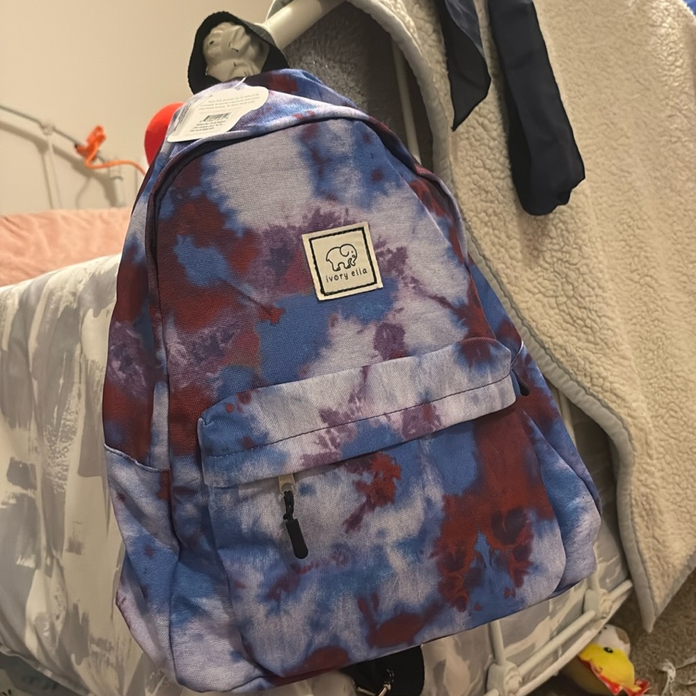 Verbena cloud tie dye backpack